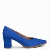 Urban Zapatos De Tacón<miMaO Urban S – Zapatos De Tacón Medio De Ante Azul Electrico