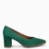 Urban Zapatos De Tacón<miMaO Urban S – Zapatos De Tacón Medio De Ante Verde