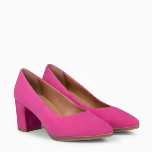 Urban Zapatos De Tacón<miMaO Urban S – Zapatos De Tacón Medio De Ante Fucsia