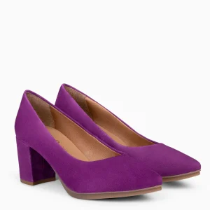 Urban Zapatos De Tacón<miMaO Urban S – Zapatos De Tacón Medio De Ante Violeta