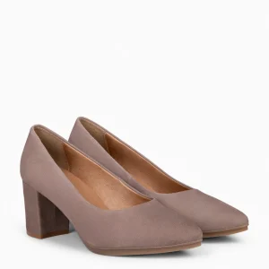 Urban Zapatos De Tacón<miMaO Urban S – Zapatos De Tacón Medio De Ante Taupe