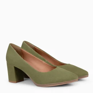 Urban Zapatos De Tacón<miMaO Urban S – Zapatos De Tacón Medio De Ante Kaki