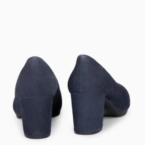 Urban Zapatos De Tacón<miMaO Urban S – Zapatos De Tacón Medio De Ante Marino