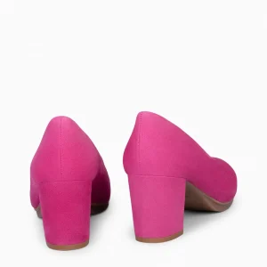 Urban Zapatos De Tacón<miMaO Urban S – Zapatos De Tacón Medio De Ante Fucsia