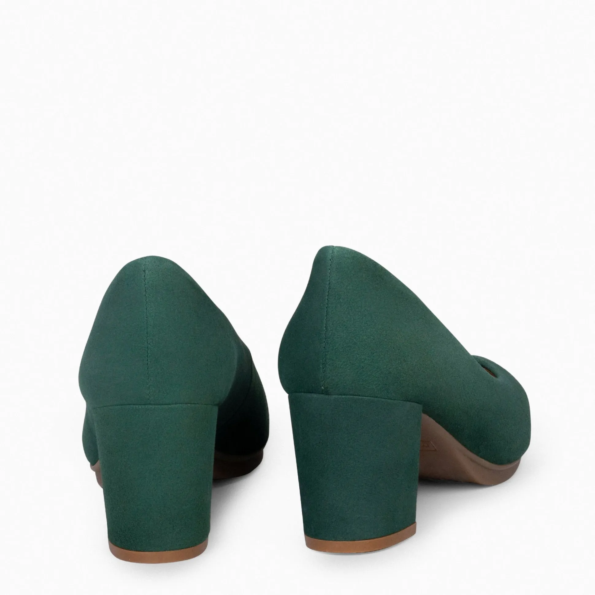 urban_s__zapatos_de_tacn__3-5.webp Urban Zapatos De Tacón<miMaO Urban S – Zapatos De Tacón Medio De Ante Verde Botella