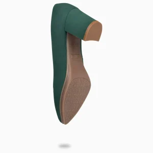 Urban Zapatos De Tacón<miMaO Urban S – Zapatos De Tacón Medio De Ante Verde Botella
