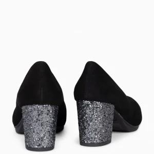 Zapatos De Fiesta<miMaO Urban S Gliter Negro