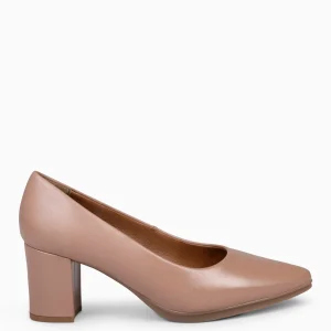 Urban Zapatos De Tacón<miMaO Urban S Salon – Zapatos De Tacón Medio De Napa Nude