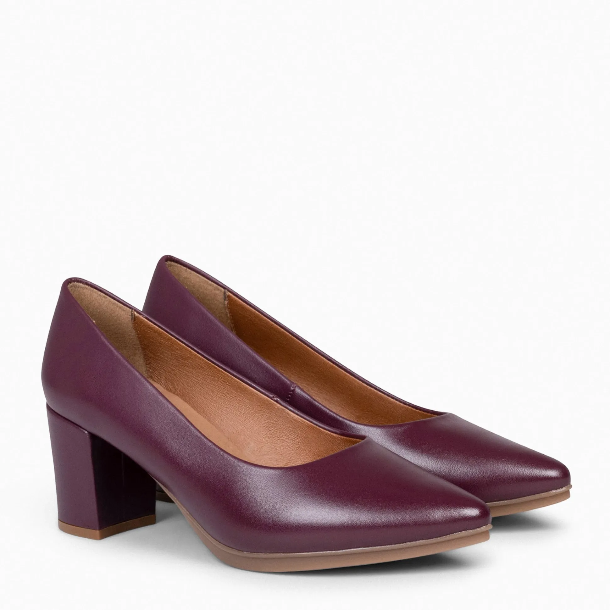 urban_s_salon__zapatos_de_1.webp Urban Zapatos De Tacón<miMaO Urban S Salon – Zapatos De Tacón Medio De Napa Burdeos