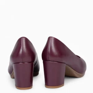 Urban Zapatos De Tacón<miMaO Urban S Salon – Zapatos De Tacón Medio De Napa Burdeos