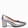 Zapatos De Fiesta<miMaO Urban S Splash - Zapatos De Piel Metalizada Plata