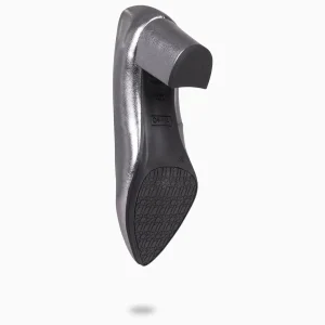 Zapatos De Fiesta<miMaO Urban S Splash - Zapatos De Piel Metalizada Plata