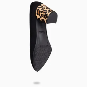 Zapatos De Fiesta<miMaO Urban S Wild - Zapatos Negros De Tacón Animal Print Leopardo