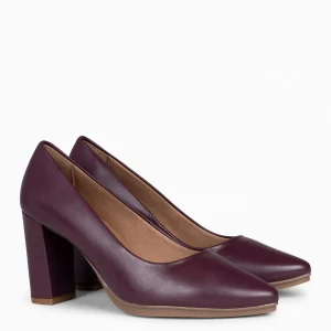 Urban Zapatos De Tacón<miMaO Urban Salon – Zapatos De Tacón Alto De Napa Burdeos
