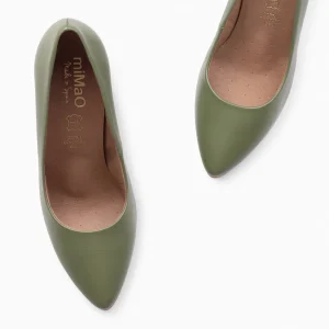 Urban Zapatos De Tacón<miMaO Urban Salon – Zapatos De Tacón Alto De Napa Verde