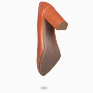 Urban Zapatos De Tacón<miMaO Urban Salon – Zapatos De Tacón Alto De Napa Naranja