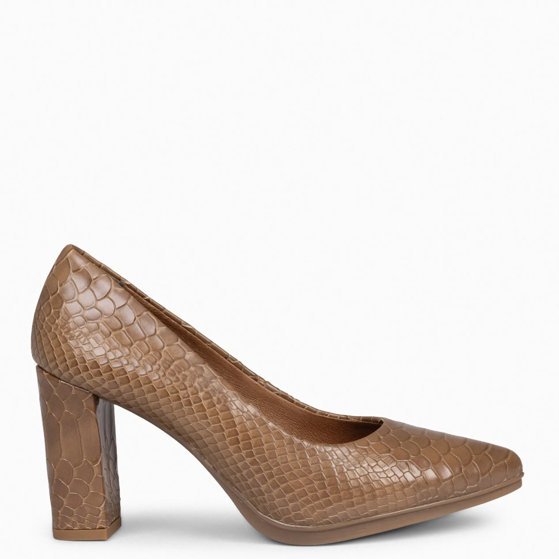 urban_sauvage__zapatos_de_0-3.webp Zapatos De Fiesta<miMaO Urban Sauvage - Zapatos De Salon Con Textura De Serpiente Taupe