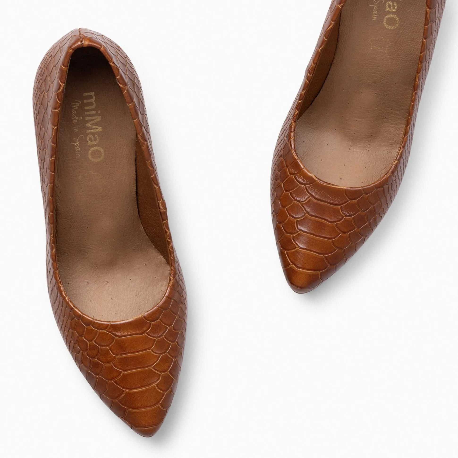 urban_sauvage__zapatos_de_2-2.webp Zapatos De Fiesta<miMaO Urban Sauvage - Zapatos De Salon Con Textura De Serpiente Camel