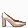 Zapatos De Fiesta<miMaO Urban Splash - Zapatos De Tacón Alto De Piel Metalizada Platino