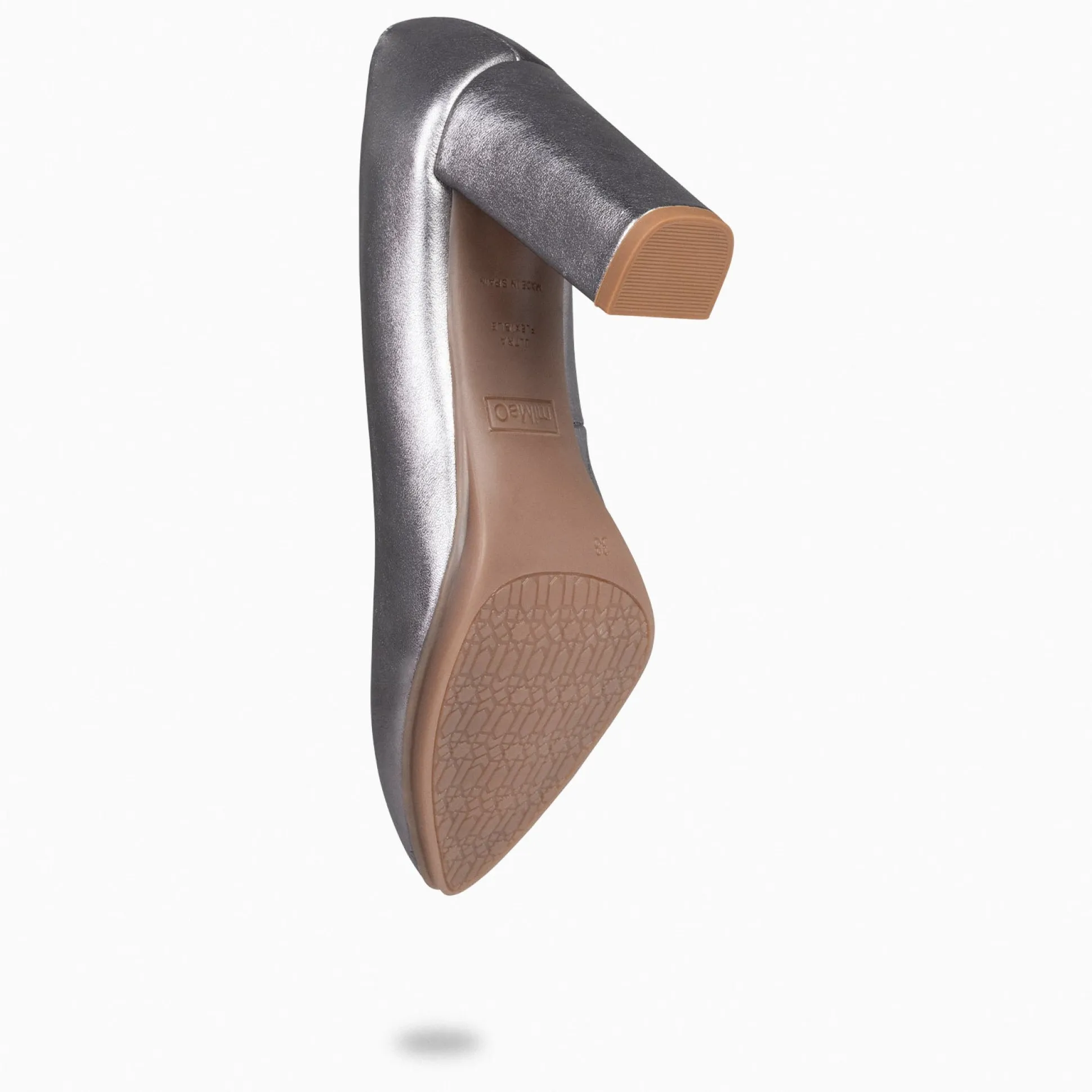 urban_splash__zapatos_de__4.webp Zapatos De Fiesta<miMaO Urban Splash - Zapatos De Tacón Alto De Piel Metalizada Plata