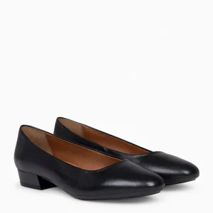 Urban Zapatos De Tacón<miMaO Urban Xs - Zapatos De Tacón Bajo De Napa Negro