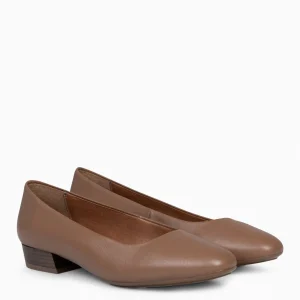 Urban Zapatos De Tacón<miMaO Urban Xs - Zapatos De Tacón Bajo De Napa Camel