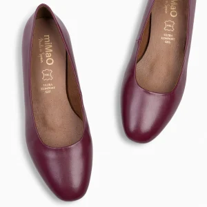 Urban Zapatos De Tacón<miMaO Urban Xs - Zapatos De Tacón Bajo De Napa Granate