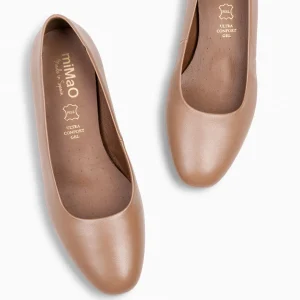 Urban Zapatos De Tacón<miMaO Urban Xs - Zapatos De Tacón Bajo De Napa Nude