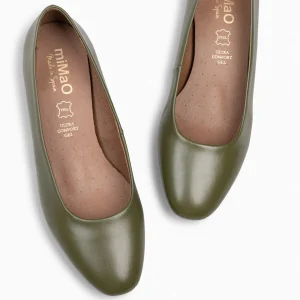 Urban Zapatos De Tacón<miMaO Urban Xs - Zapatos De Tacón Bajo De Napa Verde