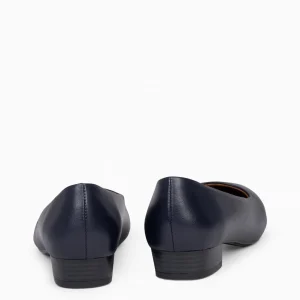Urban Zapatos De Tacón<miMaO Urban Xs - Zapatos De Tacón Bajo De Napa Marino