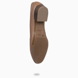 Urban Zapatos De Tacón<miMaO Urban Xs - Zapatos De Tacón Bajo De Napa Camel