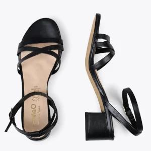 Sandalias De Tacón<miMaO Viena - Sandalias De Tiras Finas Y Tacón Bajo Negro