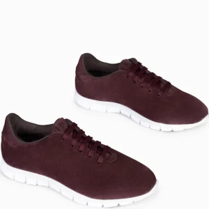 Deportivas<miMaO Walk - Zapatillas De Mujer Extra Ligera Hidrofuga Burdeos