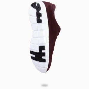Deportivas<miMaO Walk - Zapatillas De Mujer Extra Ligera Hidrofuga Burdeos