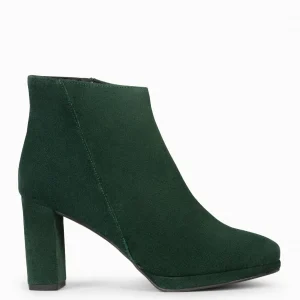 Botines De Mujer<miMaO Witten - Botin Con Plataforma Verde