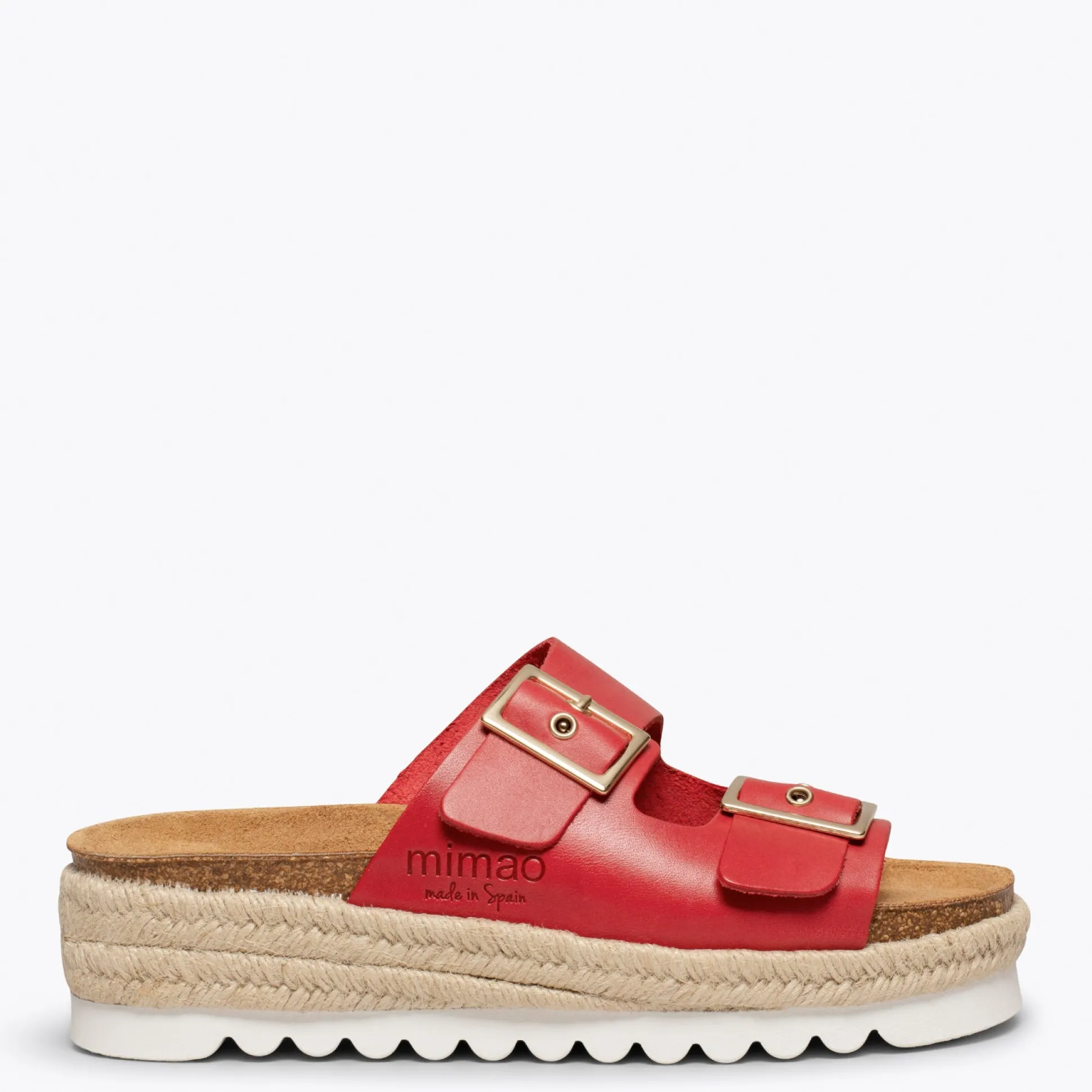yute_sandalias_de_platafo_0.webp Esparto Y Alpargatas<miMaO Yute Sandalias De Plataforma De Esparto Rojas Bio