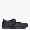 Zapato<miMaO Zapatos Colegiales Nina "Merceditas" En Piel Azul Marino