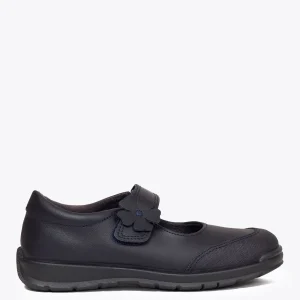 Zapato<miMaO Zapatos Colegiales Nina "Merceditas" En Piel Azul Marino