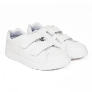 Zapato<miMaO Zapatos Colegiales Niños Deportivos Escolares Blanco