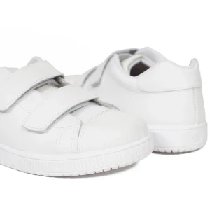 Zapato<miMaO Zapatos Colegiales Niños Deportivos Escolares Blanco
