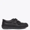 Zapato<miMaO Zapatos Colegiales Niños Uniforme Colegio Piel Lavable Negro